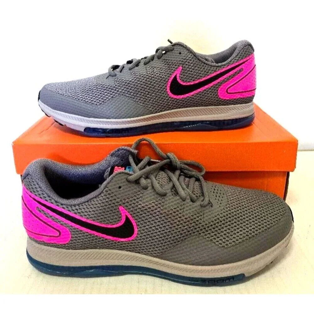 NIKE ZOOM ALL OUT LOW 2 MEN SIZE 11.5 GUNSMOKE PINK BLAST NEW COMORT RUN NIB!